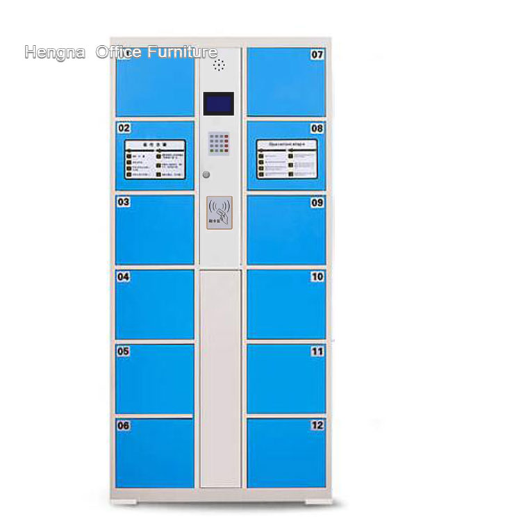 12 door Electronic Gym Parcel Locker