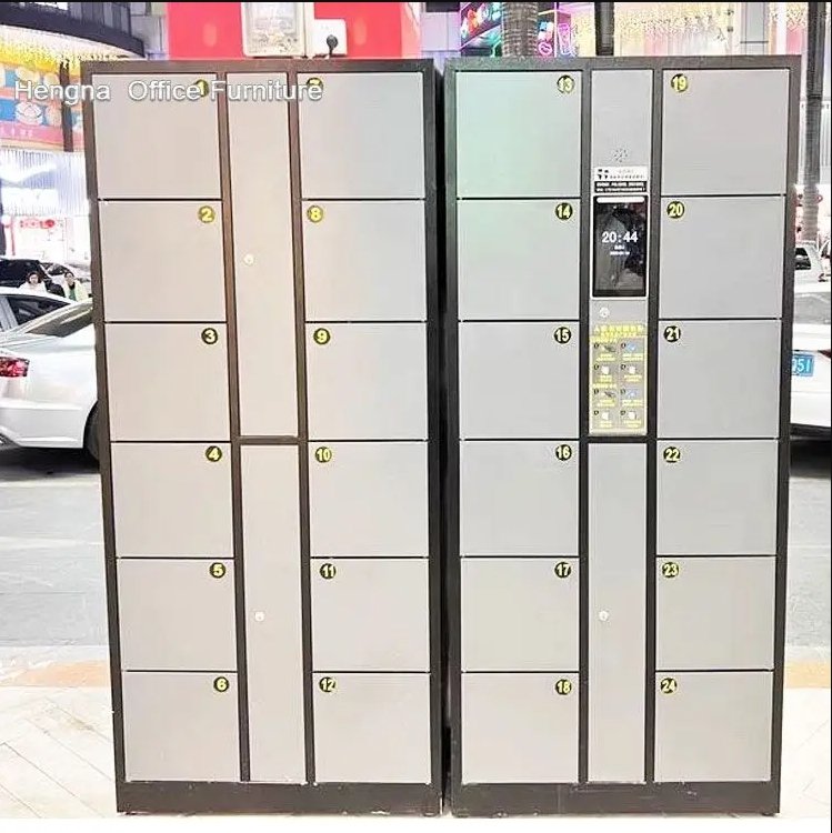Top 5 Benefits of a 24-Door Face Recognition Steel Locker for High-Traffic Public Places