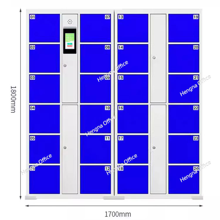 24 – door Smart Bathroom Locker Card – swiping