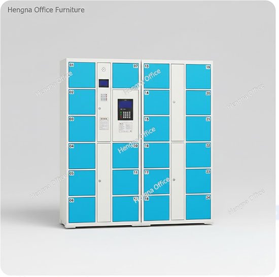 modular smart locker system for office customization