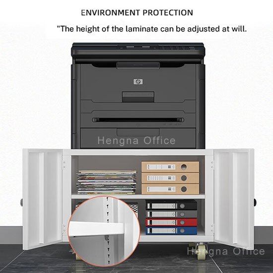 Hengna industrial cabinet concrete floor, hard nylon caster performance