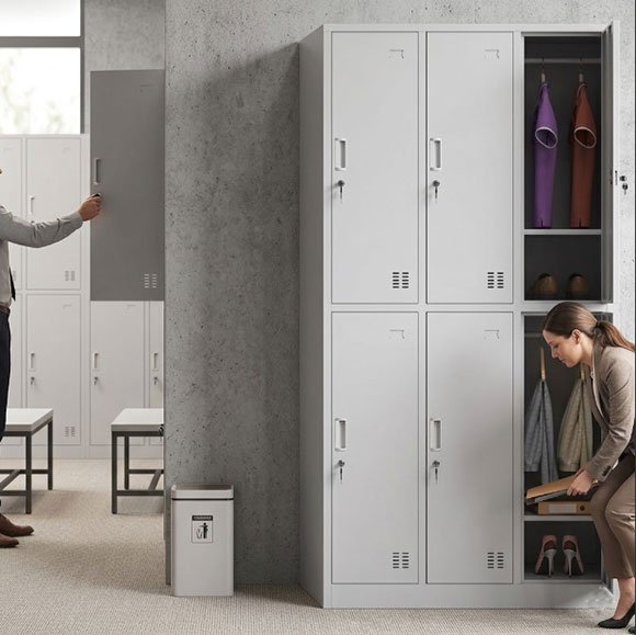 how to reduce locker room odor Why Does Your Gym Need Ventilated Lockers? How Triangular Air Holes Solve Odor and Moisture Problems