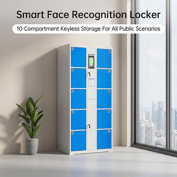 Face Recognition Locker Saudi Arabia — Vision 2030 Ready Biometric Storage CE Certified
